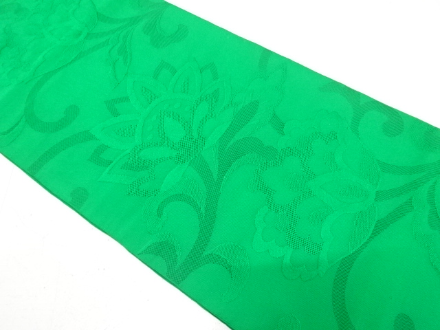 JAPANESE NAGOYA OBI / TSUZURE / WOVEN CHINESE FLOWER